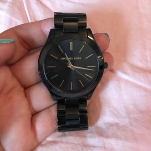 Black Michael Kors watch